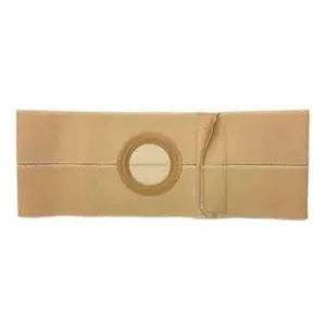 5" Beige, Regular Elastic, Flat Panel Belt, Prolapse Flap, Extra Large, 3-1/4" Center Opening