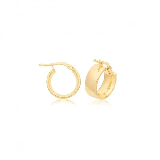 9CT Gold Hoop Earrings ER1200