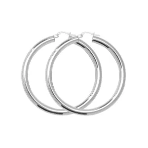 Acotis Silver Hoop Earrings G5094