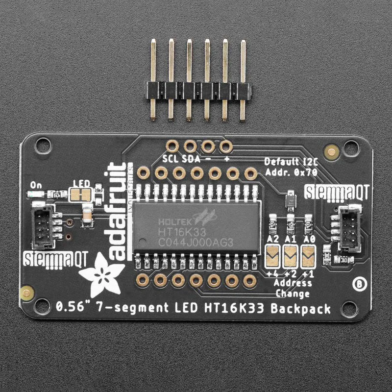 Adafruit 7-Segment LED Matrix Backpack