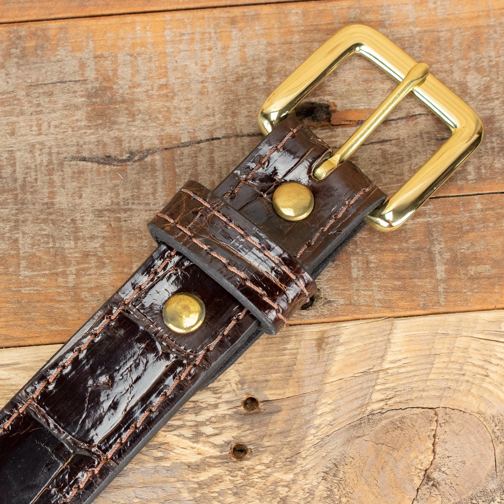 Alligator Brown Belt