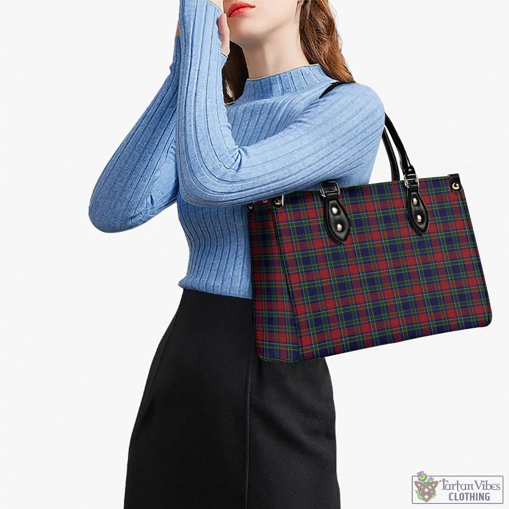 Allison Red Tartan Luxury Leather Handbags