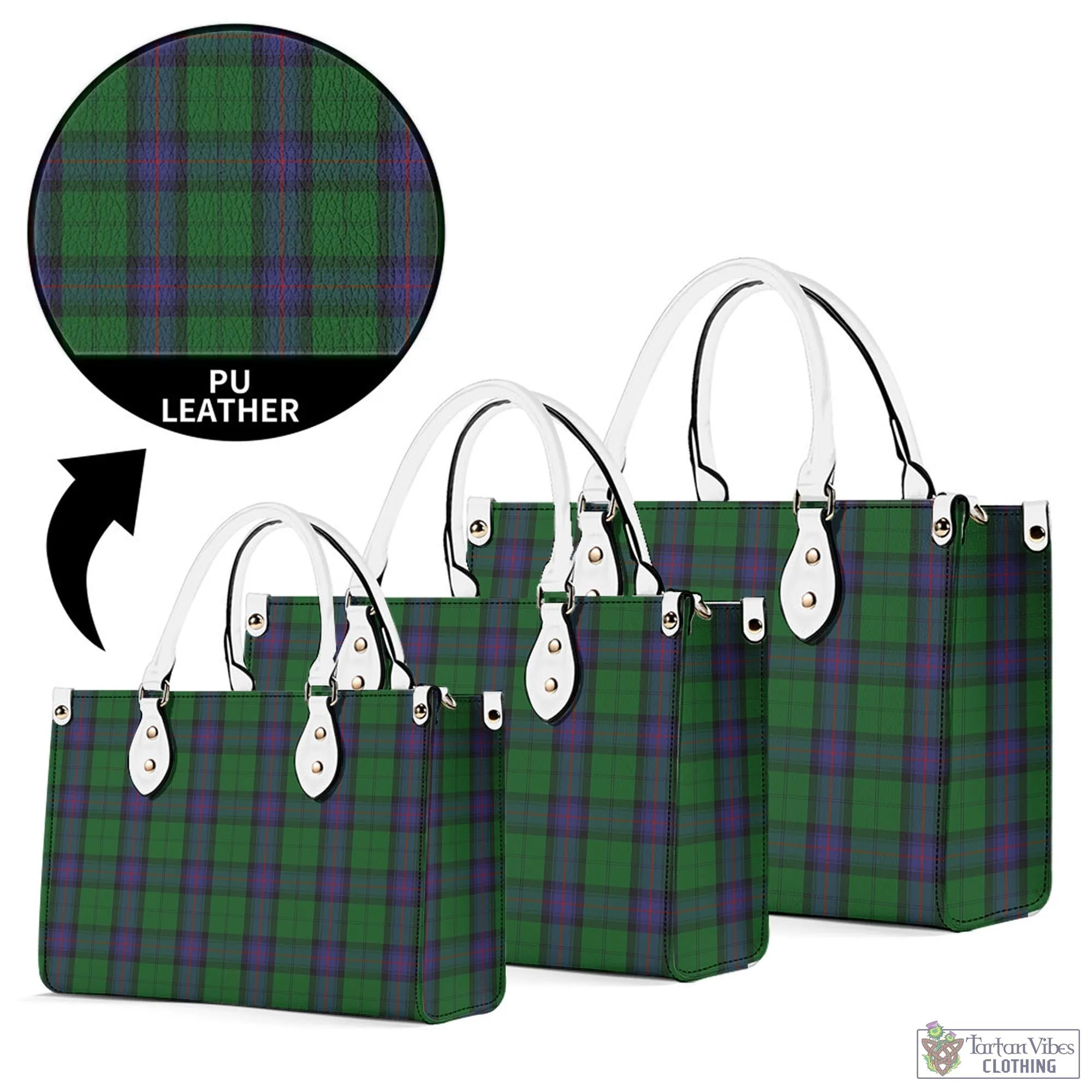 Armstrong Tartan Luxury Leather Handbags