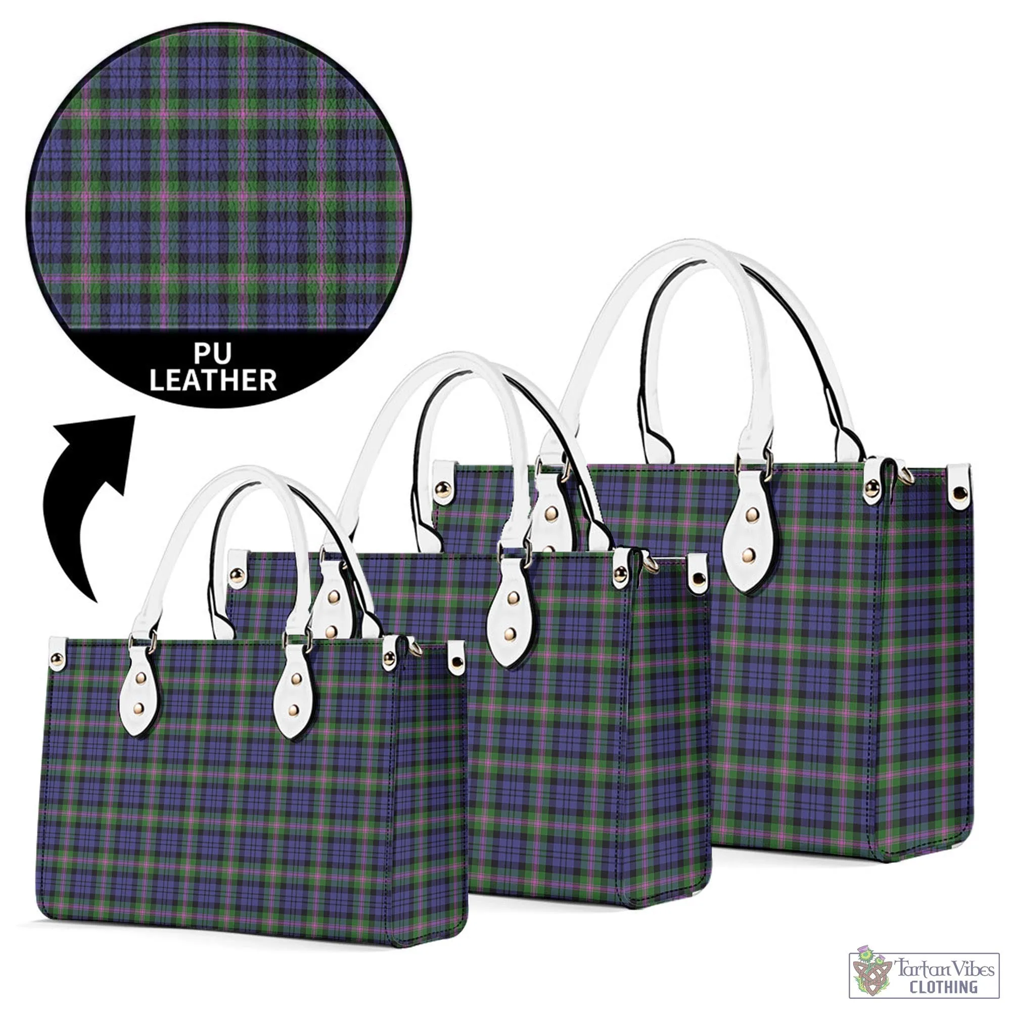 Baird Modern Tartan Luxury Leather Handbags