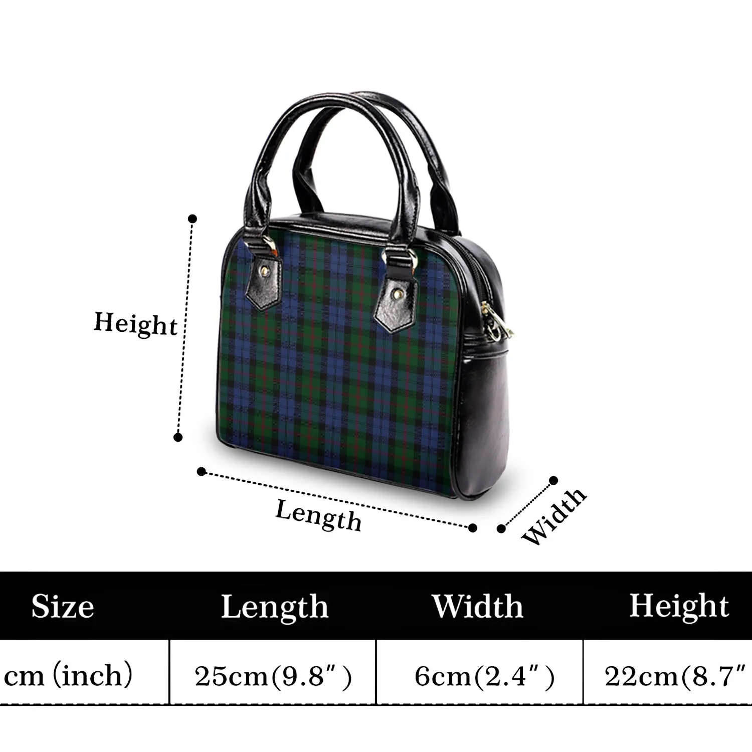 Baird Tartan Shoulder Handbags