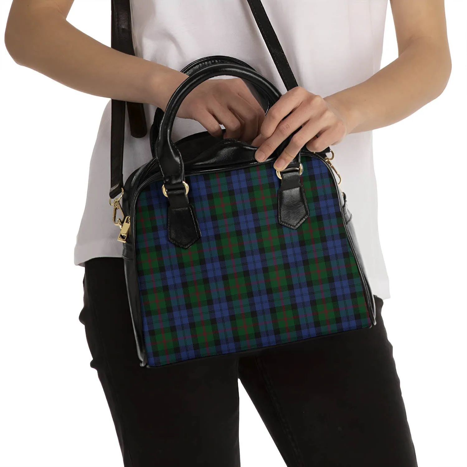 Baird Tartan Shoulder Handbags