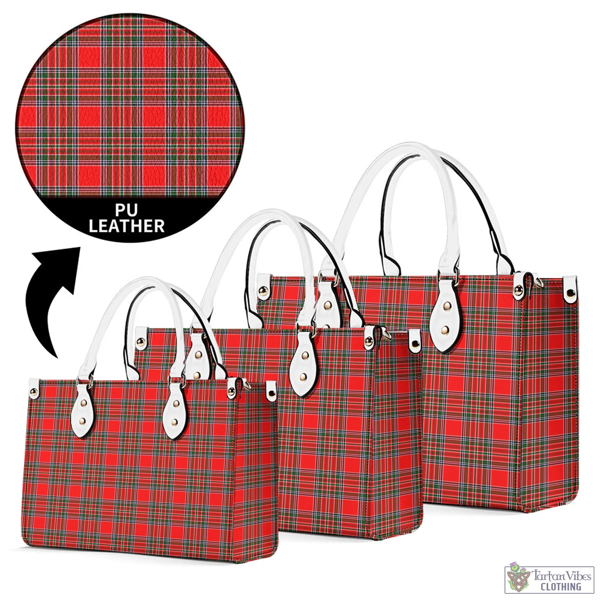 Binning Tartan Luxury Leather Handbags