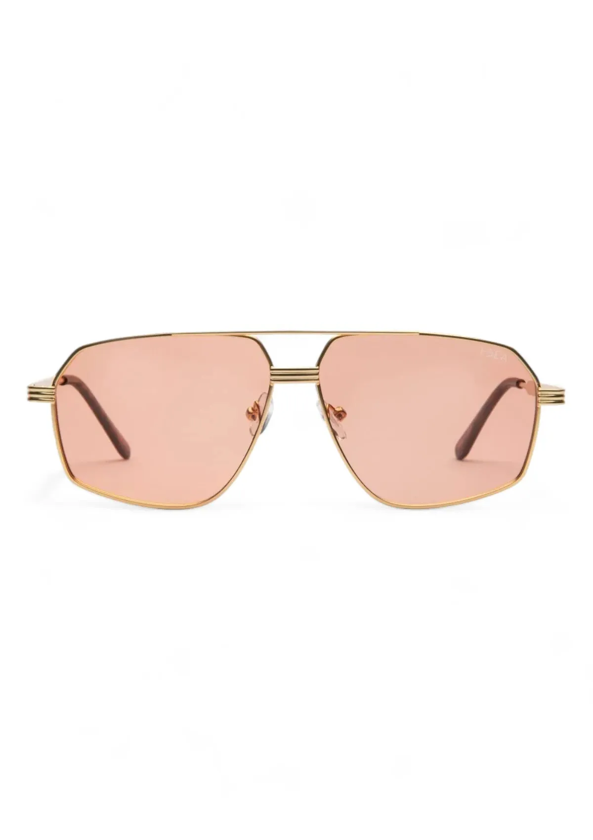 Bliss Polarized Sunglasses - Gold Smoke