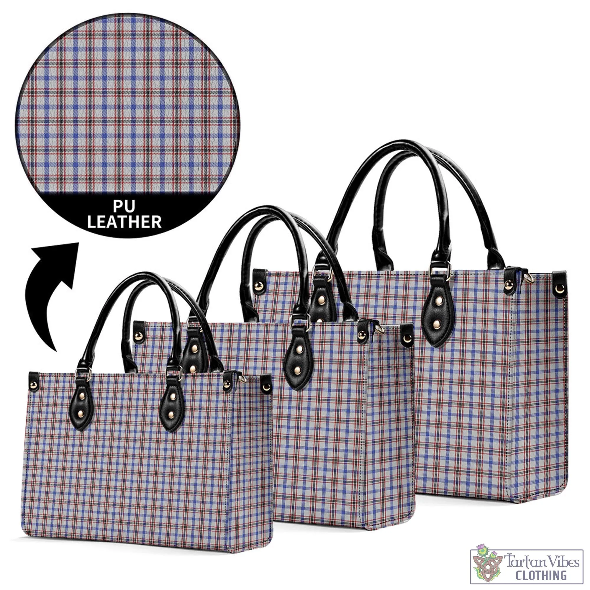 Boswell Tartan Luxury Leather Handbags