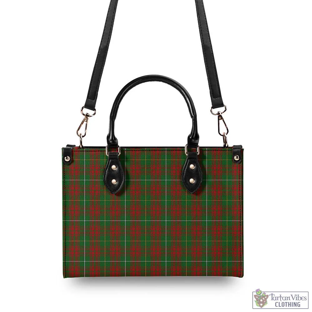 Bruce Hunting Tartan Luxury Leather Handbags