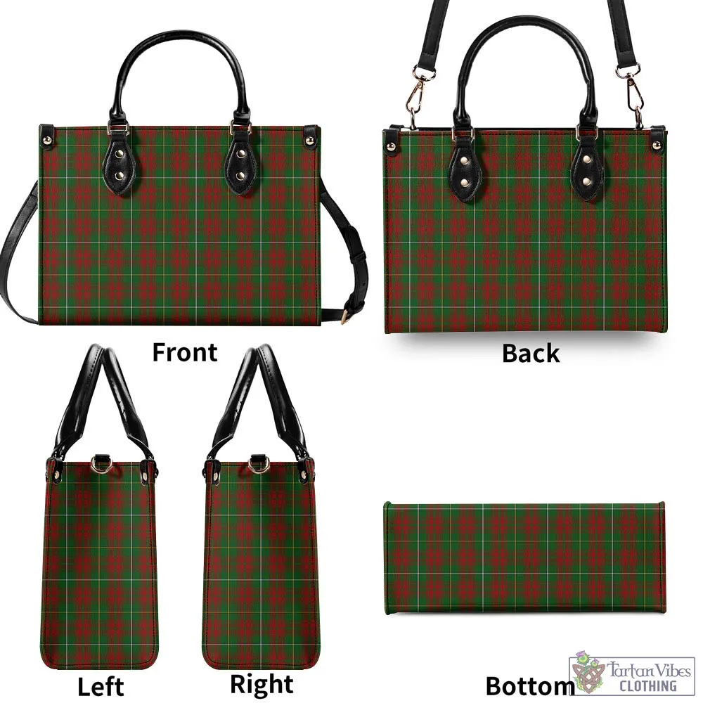 Bruce Hunting Tartan Luxury Leather Handbags