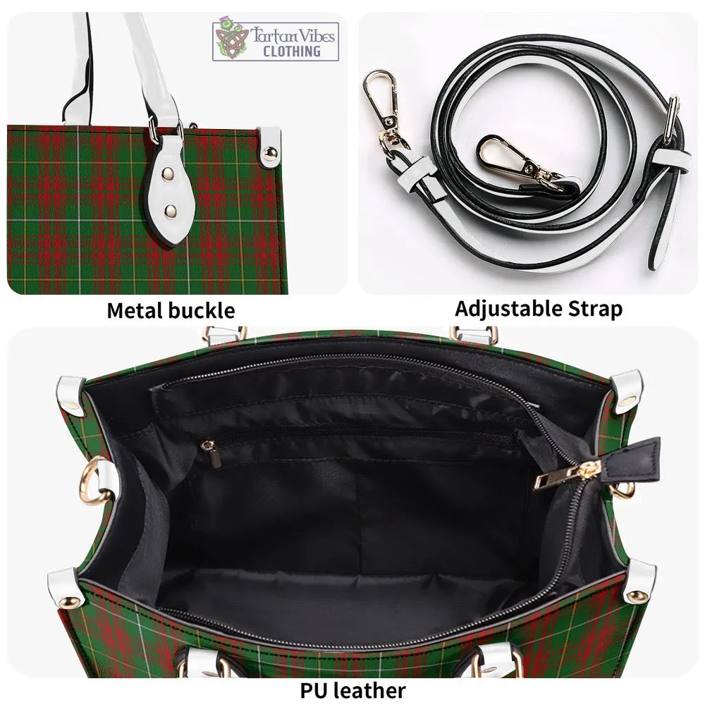 Bruce Hunting Tartan Luxury Leather Handbags