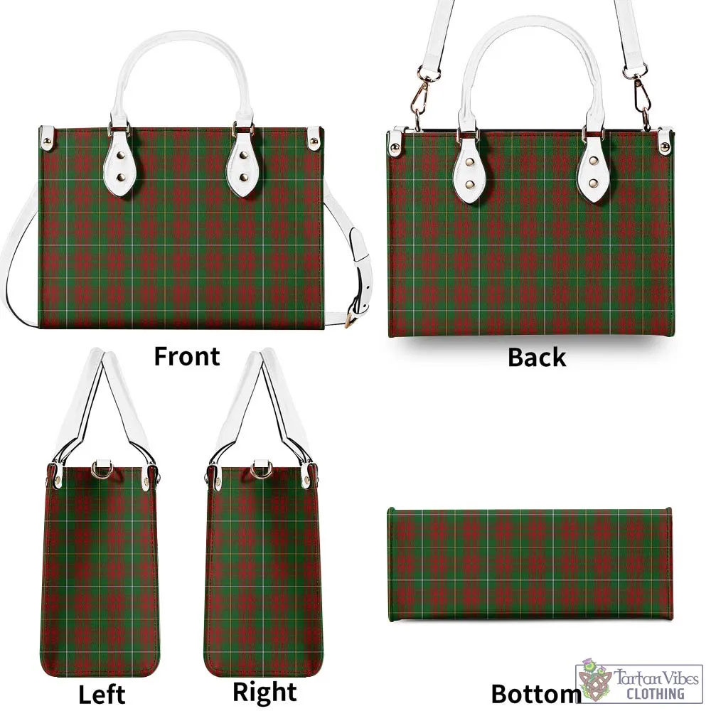 Bruce Hunting Tartan Luxury Leather Handbags