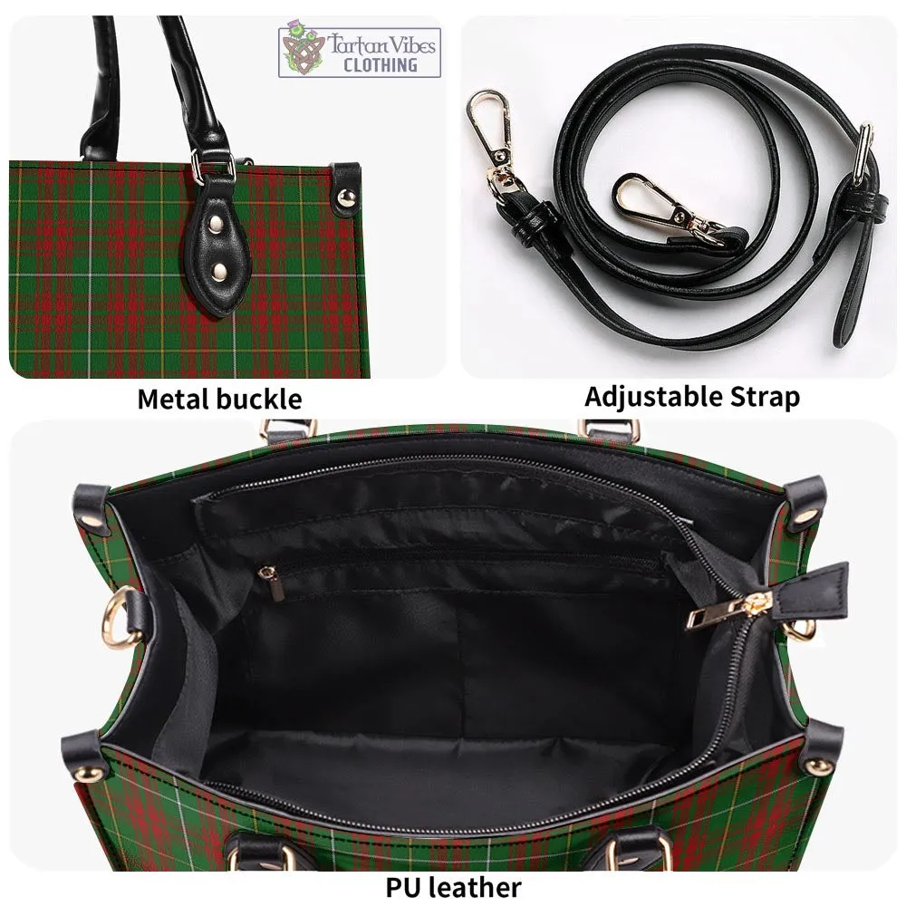 Bruce Hunting Tartan Luxury Leather Handbags