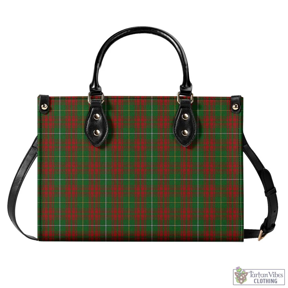 Bruce Hunting Tartan Luxury Leather Handbags