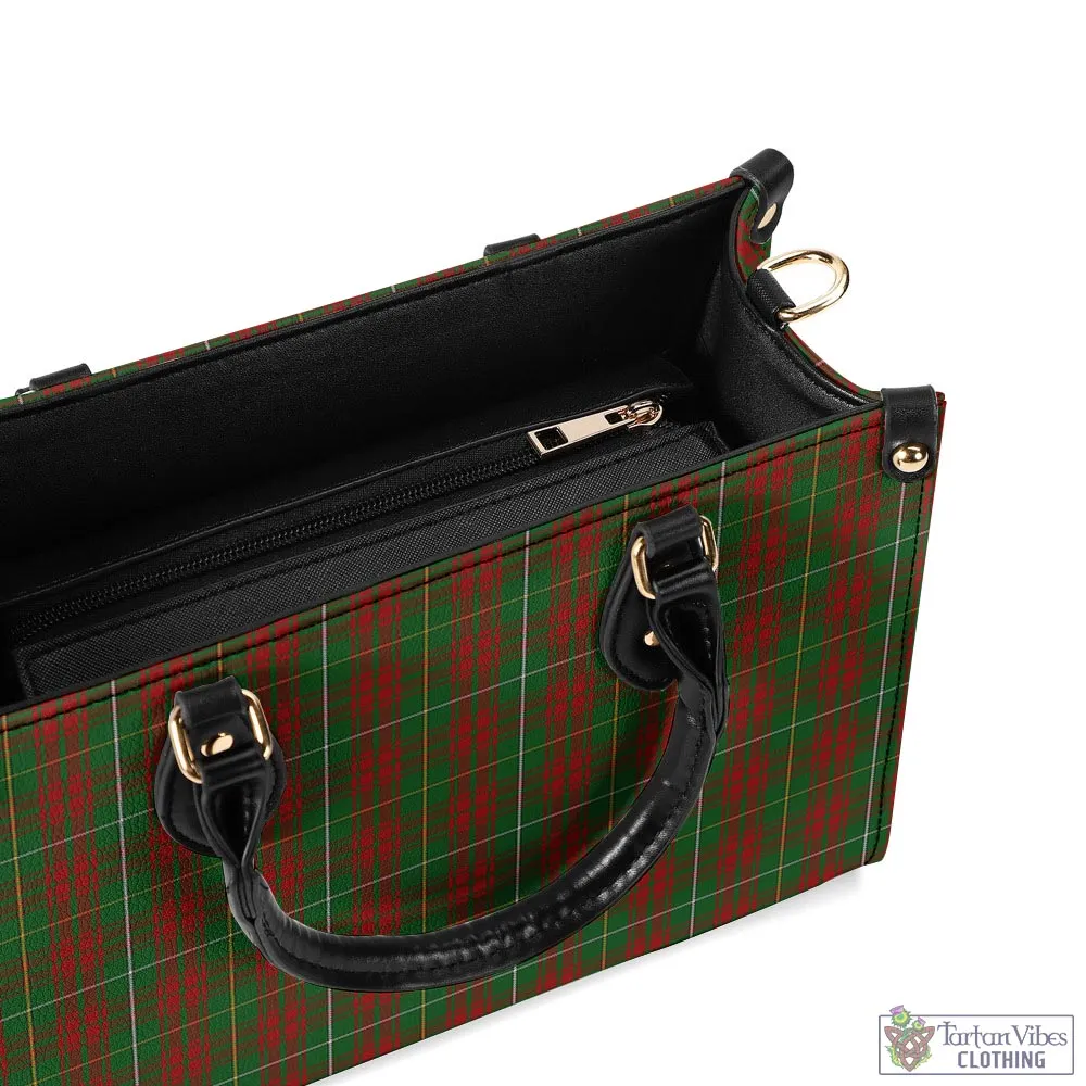 Bruce Hunting Tartan Luxury Leather Handbags