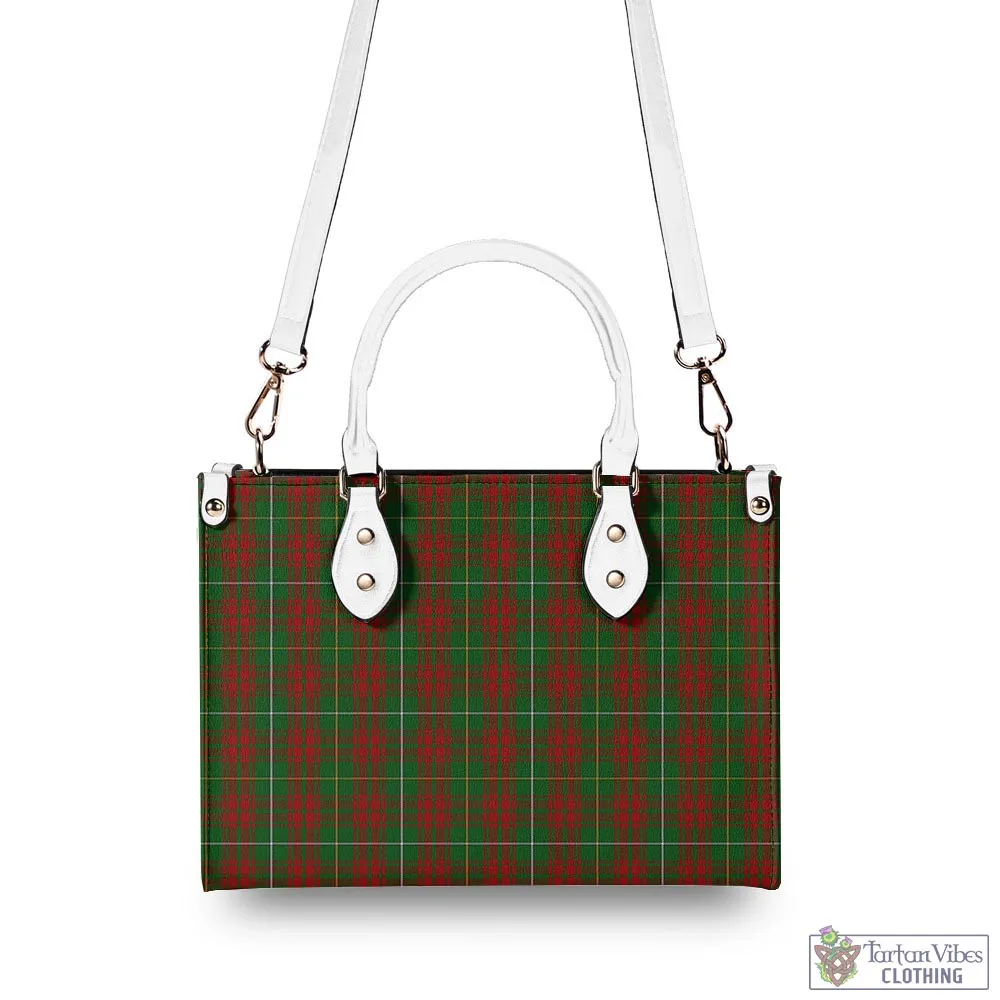 Bruce Hunting Tartan Luxury Leather Handbags