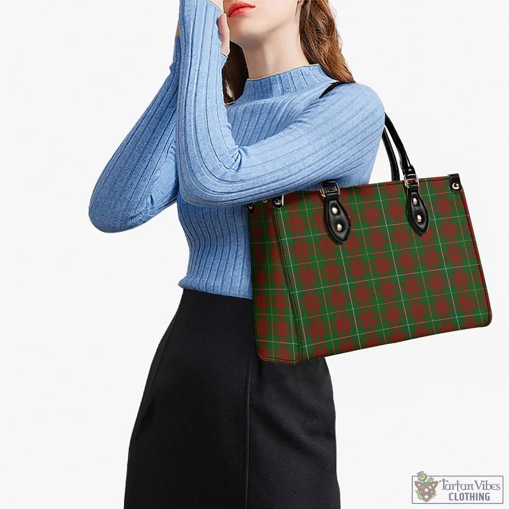 Bruce Hunting Tartan Luxury Leather Handbags