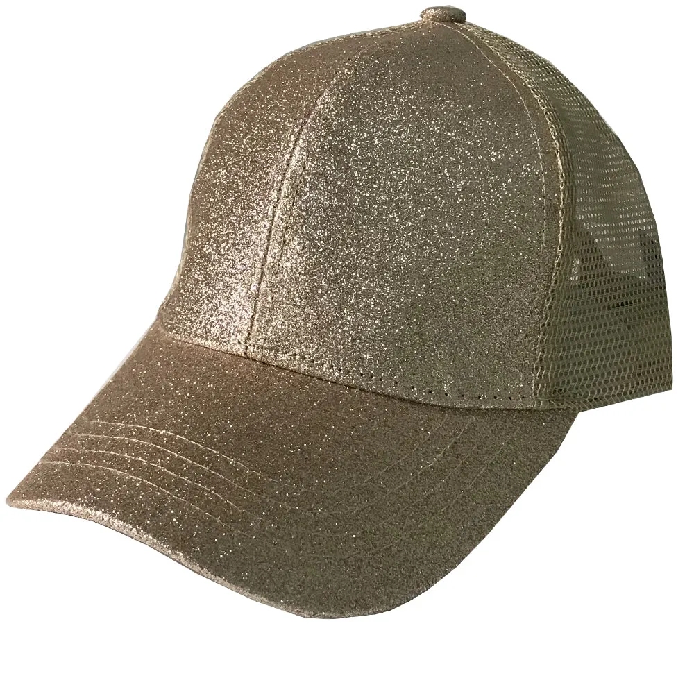 BT-6 METALLIC PONY CAP GOLD