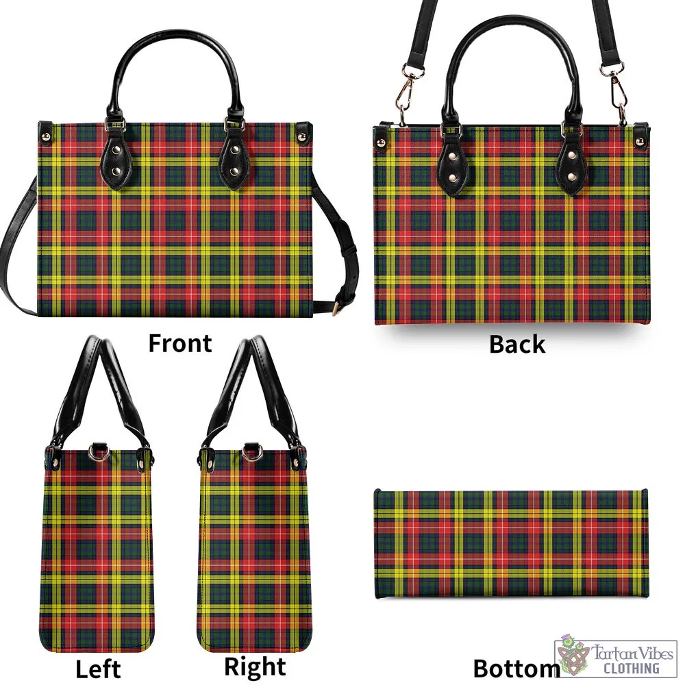 Buchanan Modern Tartan Luxury Leather Handbags