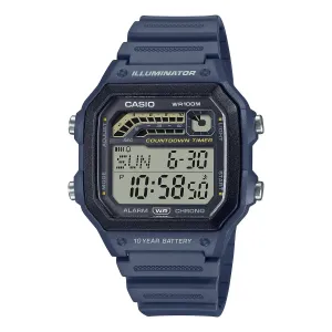 Casio Digital 10YR Battery Watch Unisex WS1600H-2A