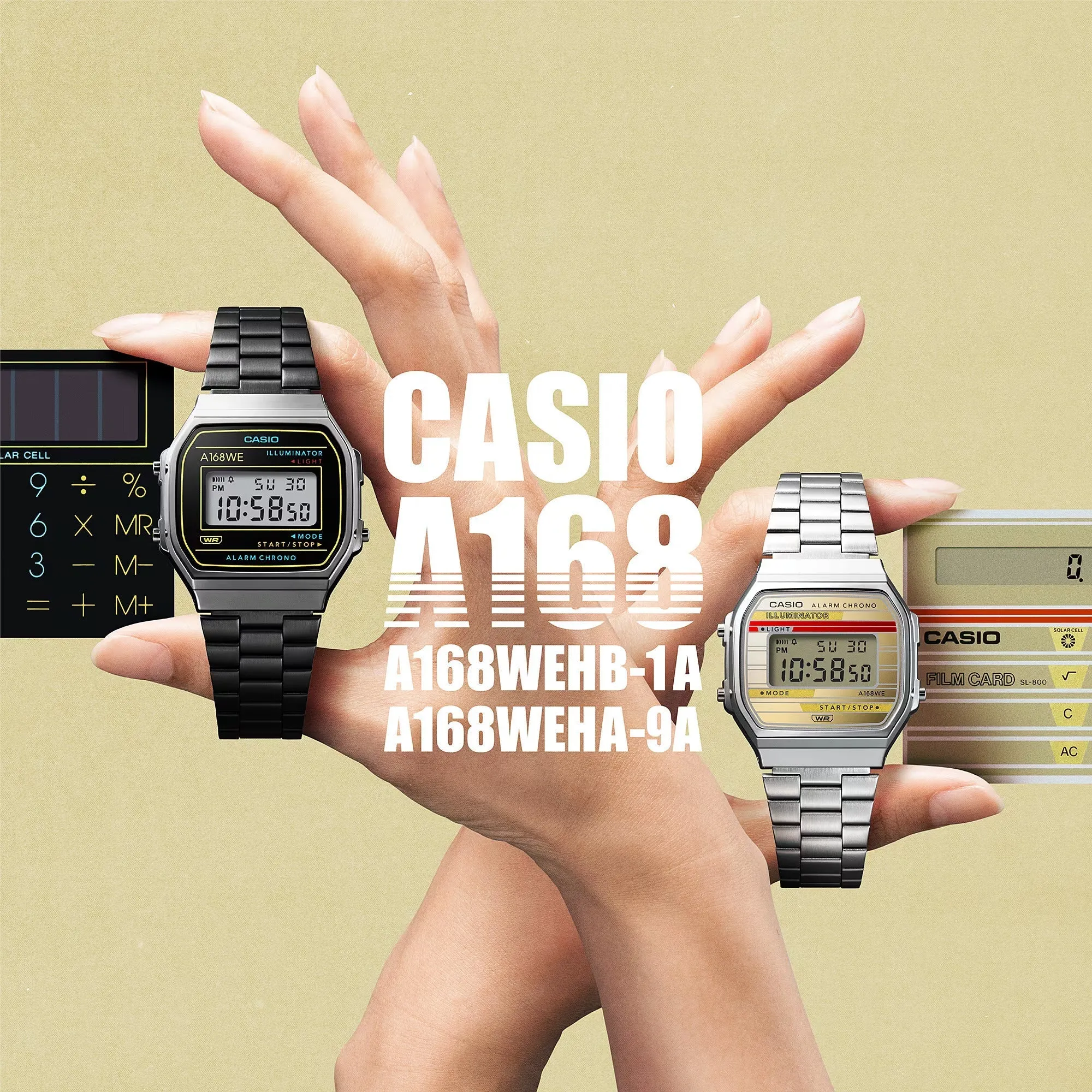 Casio Unisex A168WEHB-1A