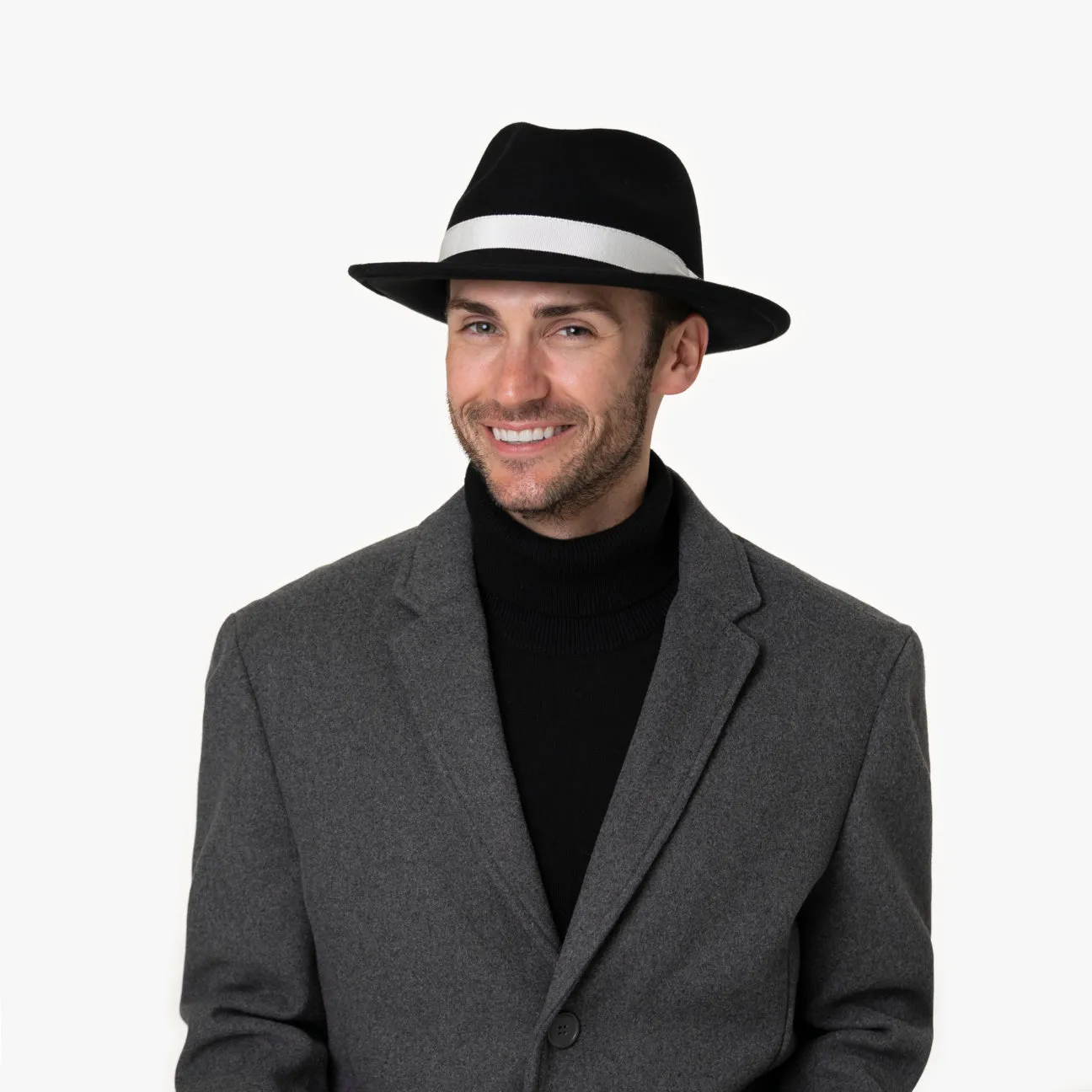 Classic Style Felt Fedora Hat