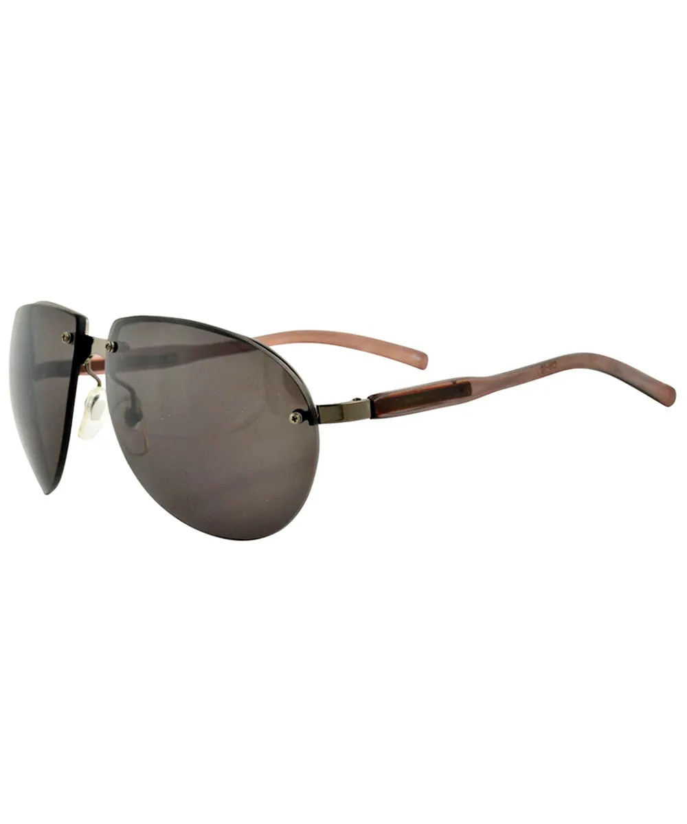 COAST Smoke Aviator Sunglasses