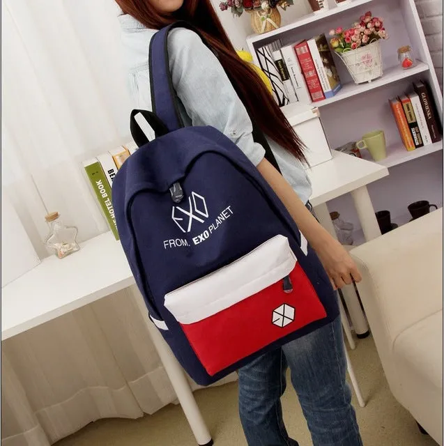 Colorful Canvas Backpacks