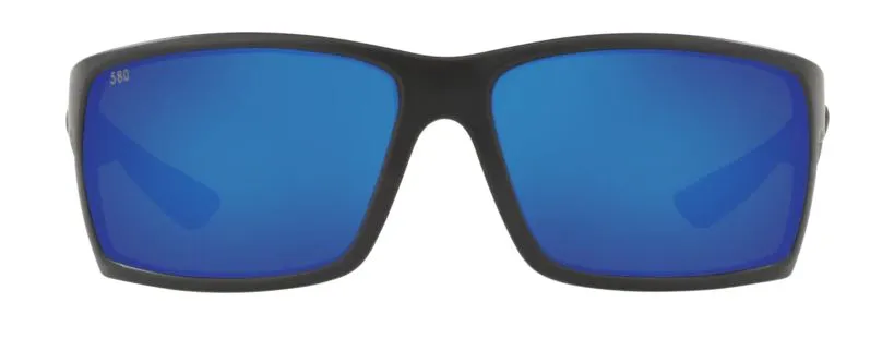 Costa Del Mar Reefton Blackout Frame - Blue Mirror 580 Glass Lens - Polarized Sunglasses