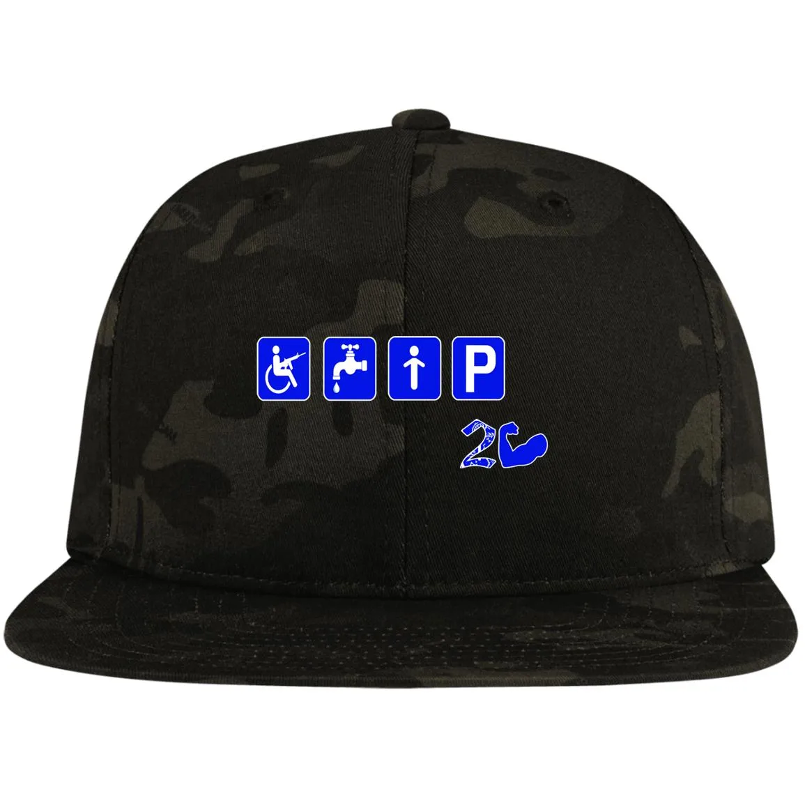 CRIP 2 HARD Snapback Hat