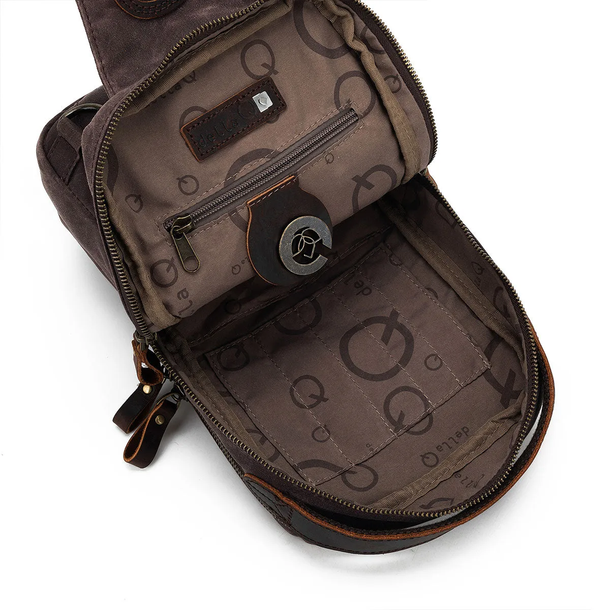 della Q Maker's Mini Messenger - Cocoa