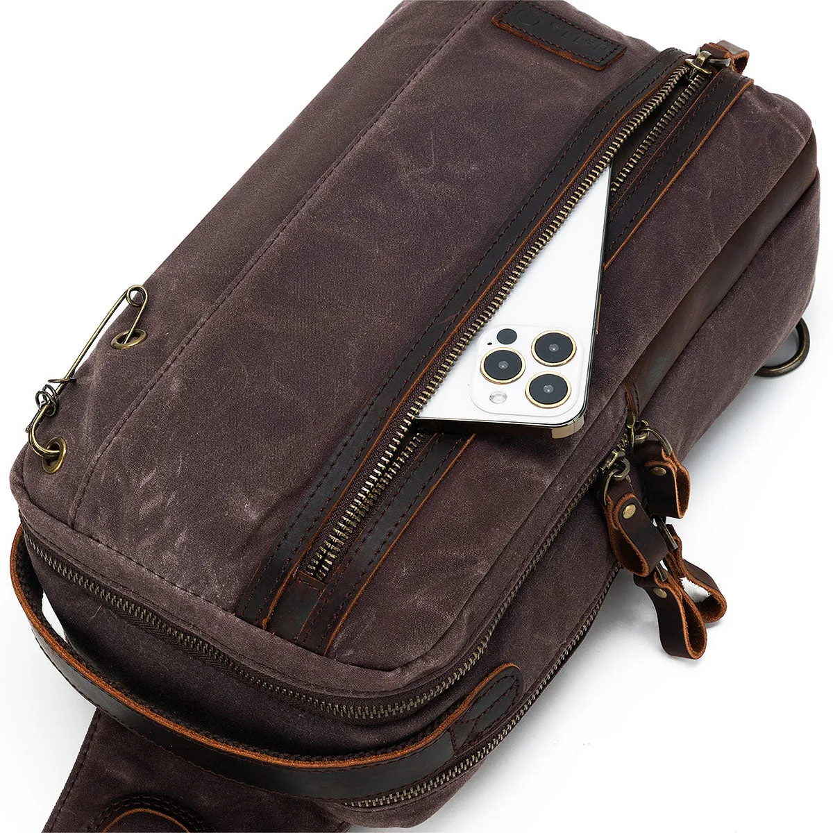 della Q Maker's Mini Messenger - Cocoa