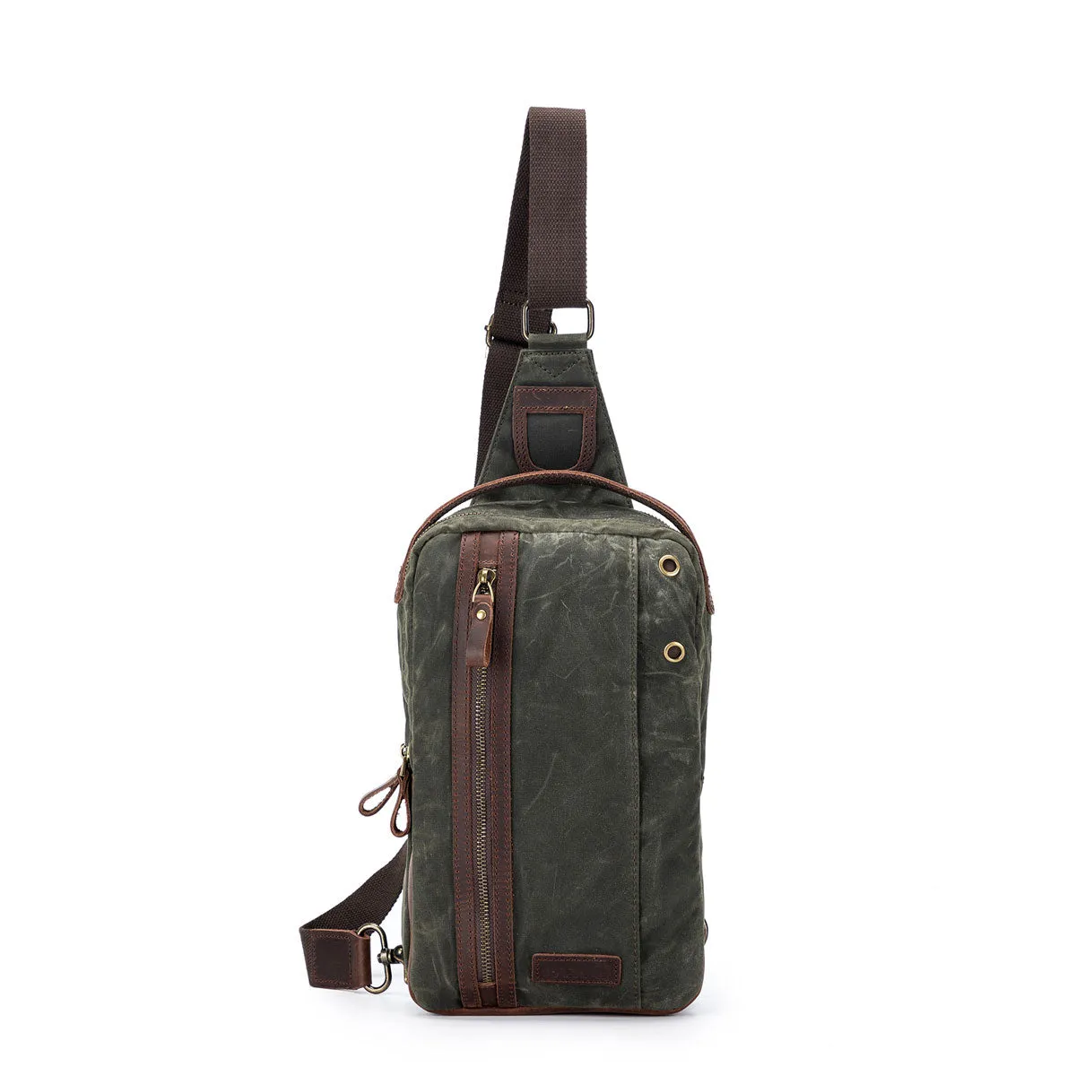 della Q Maker's Mini Messenger - Olive