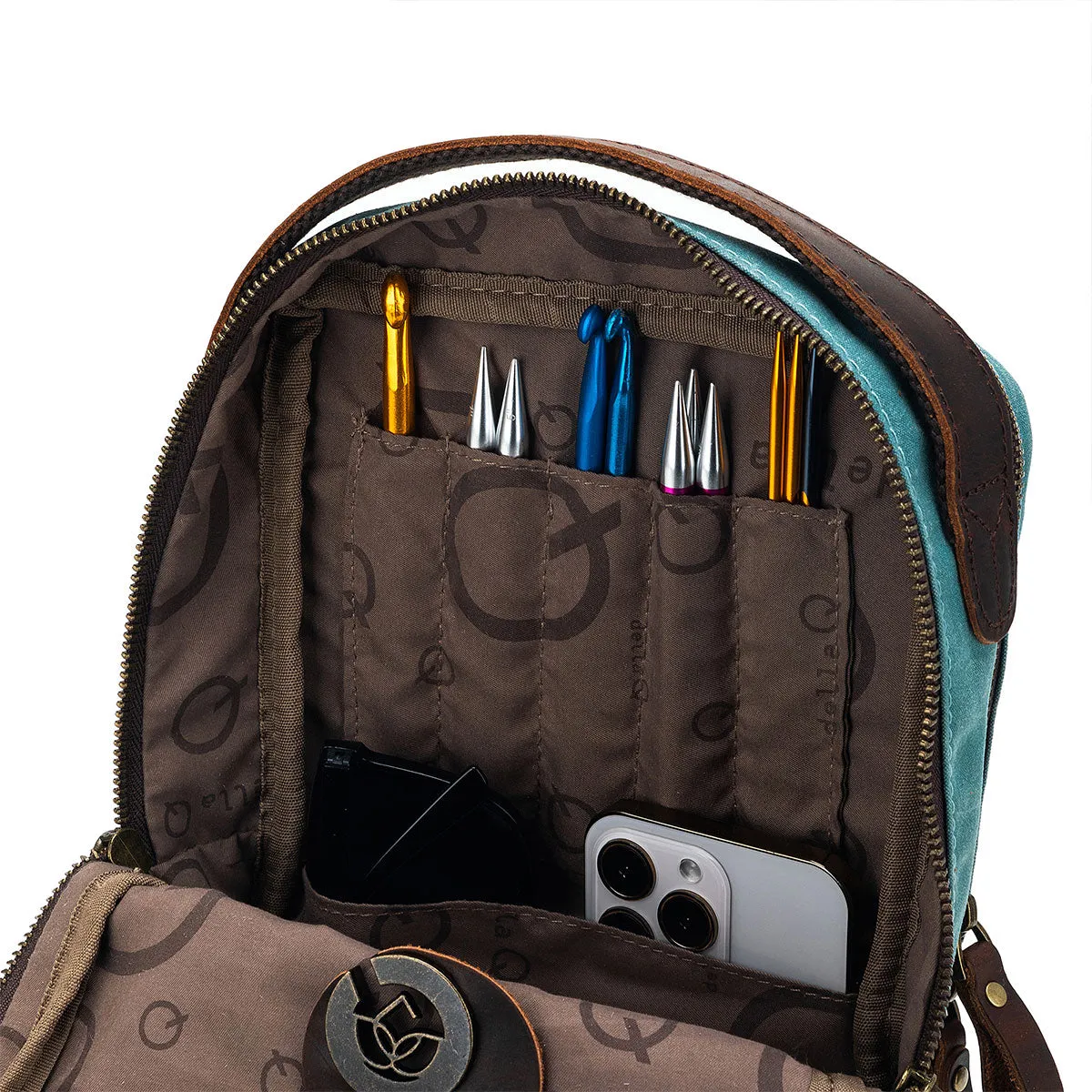 della Q Maker's Mini Messenger - Teal