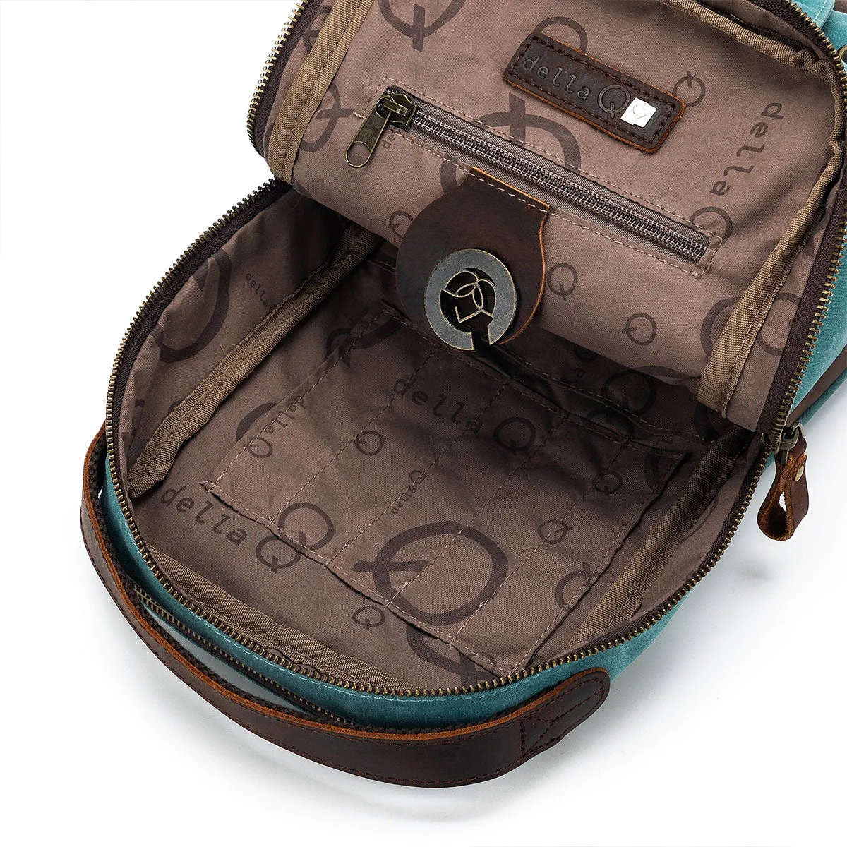 della Q Maker's Mini Messenger - Teal