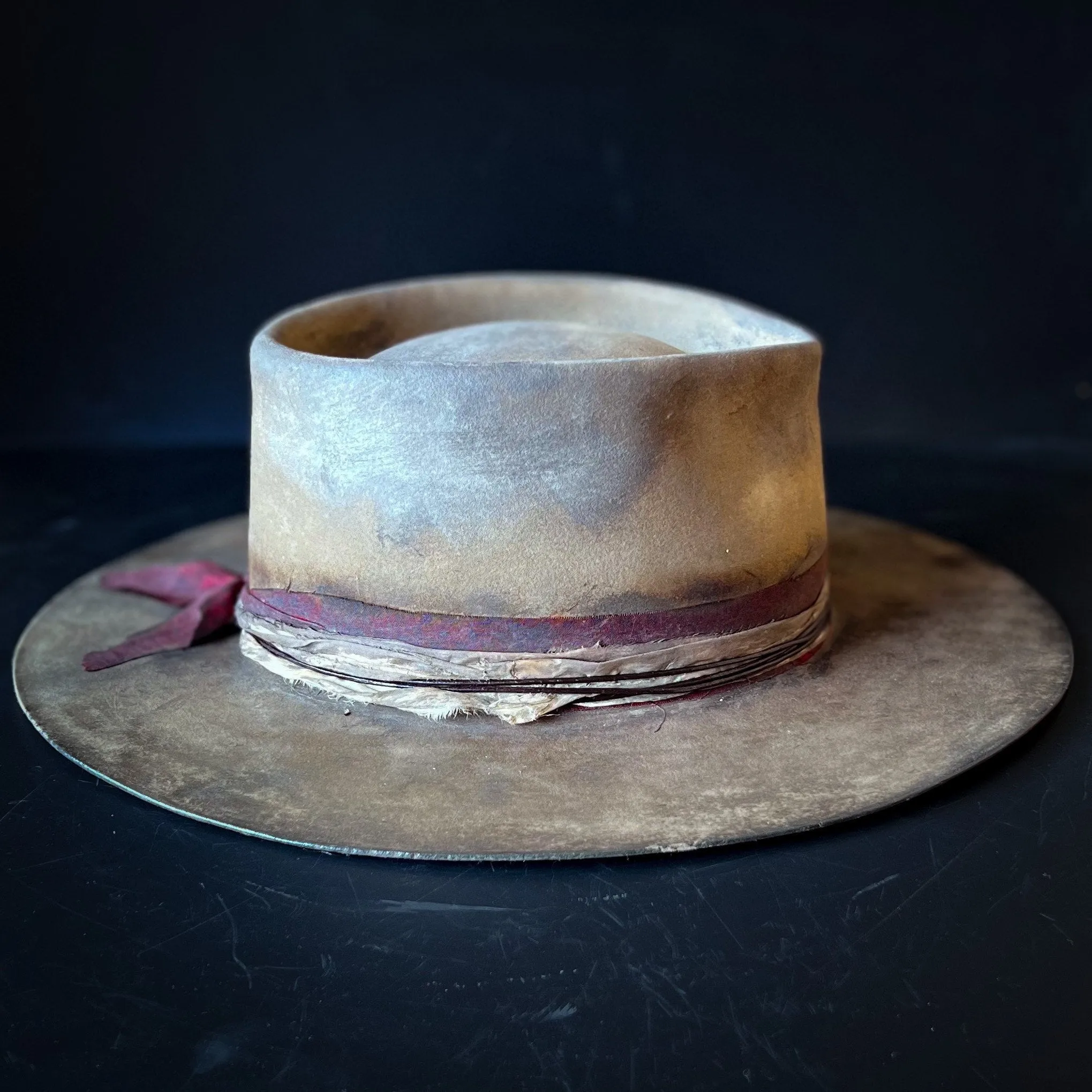 Distressed Fedora Loner