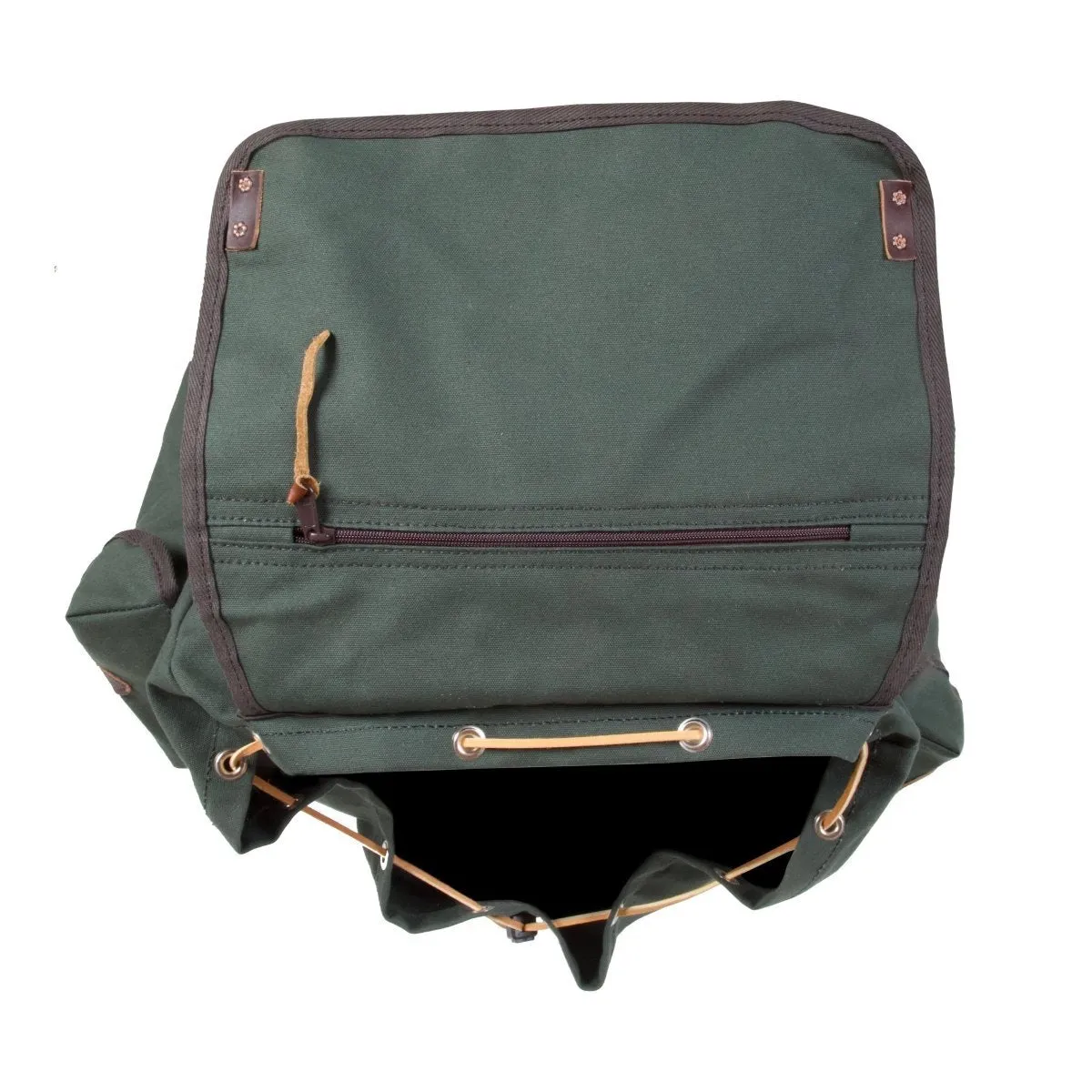 Duluth Pack Rambler Canvas Backpack [Olive Drab]