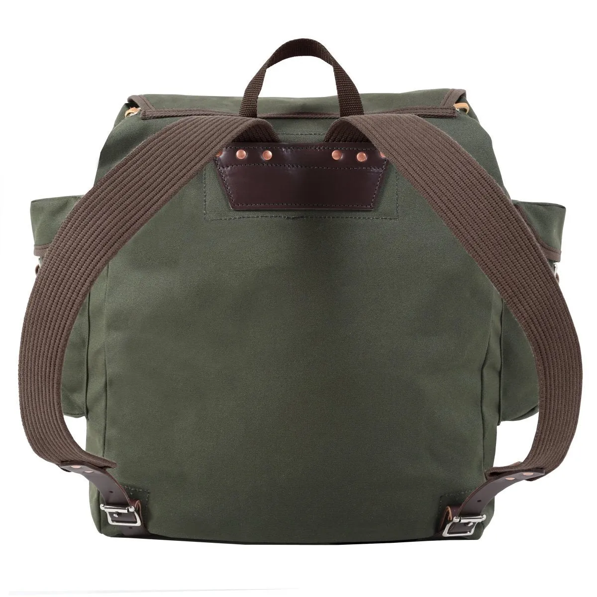 Duluth Pack Rambler Canvas Backpack [Olive Drab]