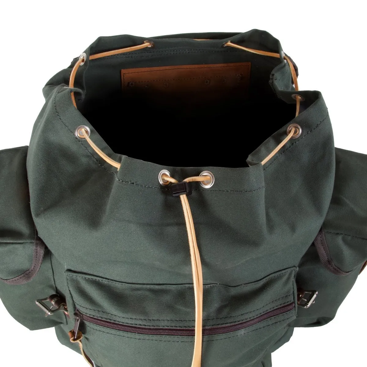 Duluth Pack Rambler Canvas Backpack [Olive Drab]