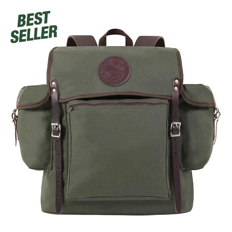 Duluth Pack Rambler Canvas Backpack [Olive Drab]