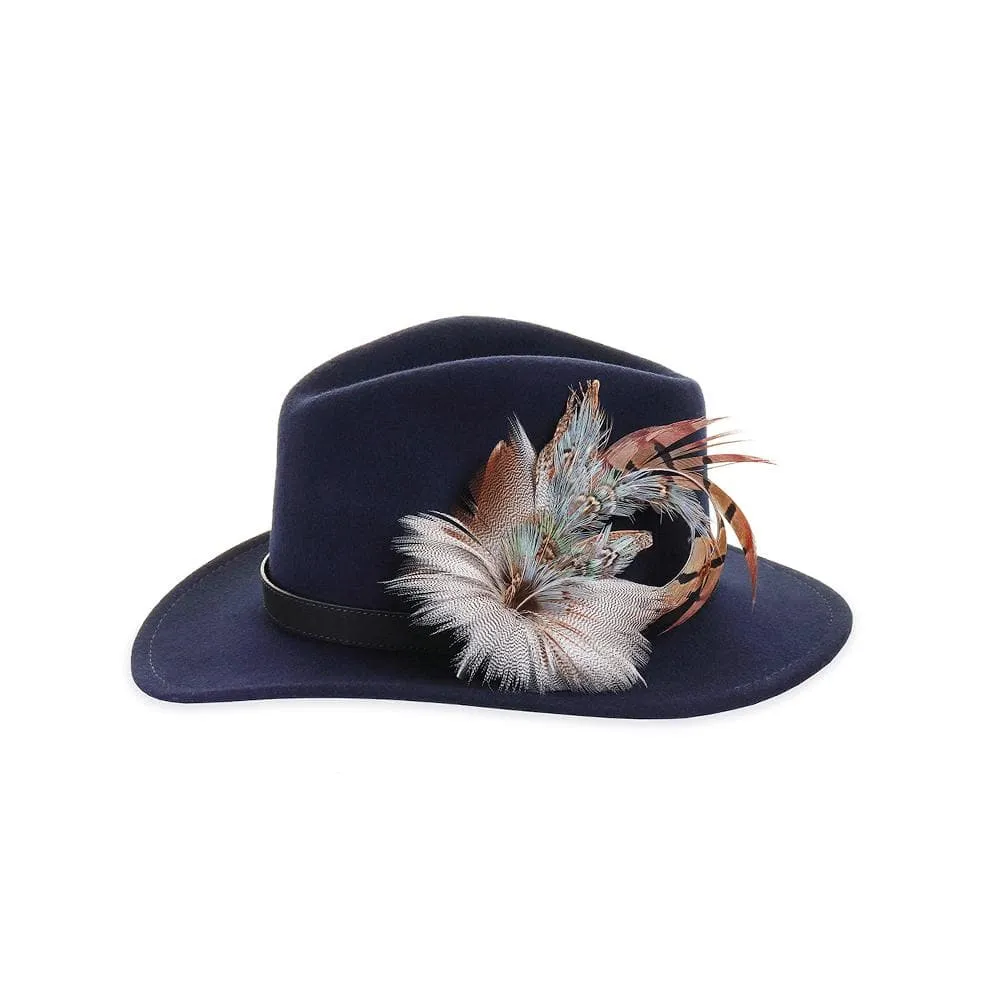 Felt Fedora - Navy