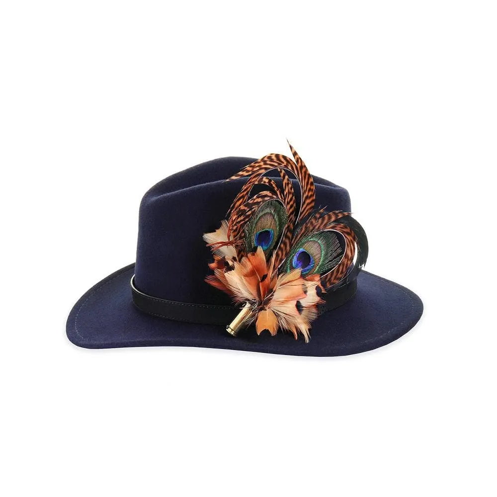 Felt Fedora - Navy