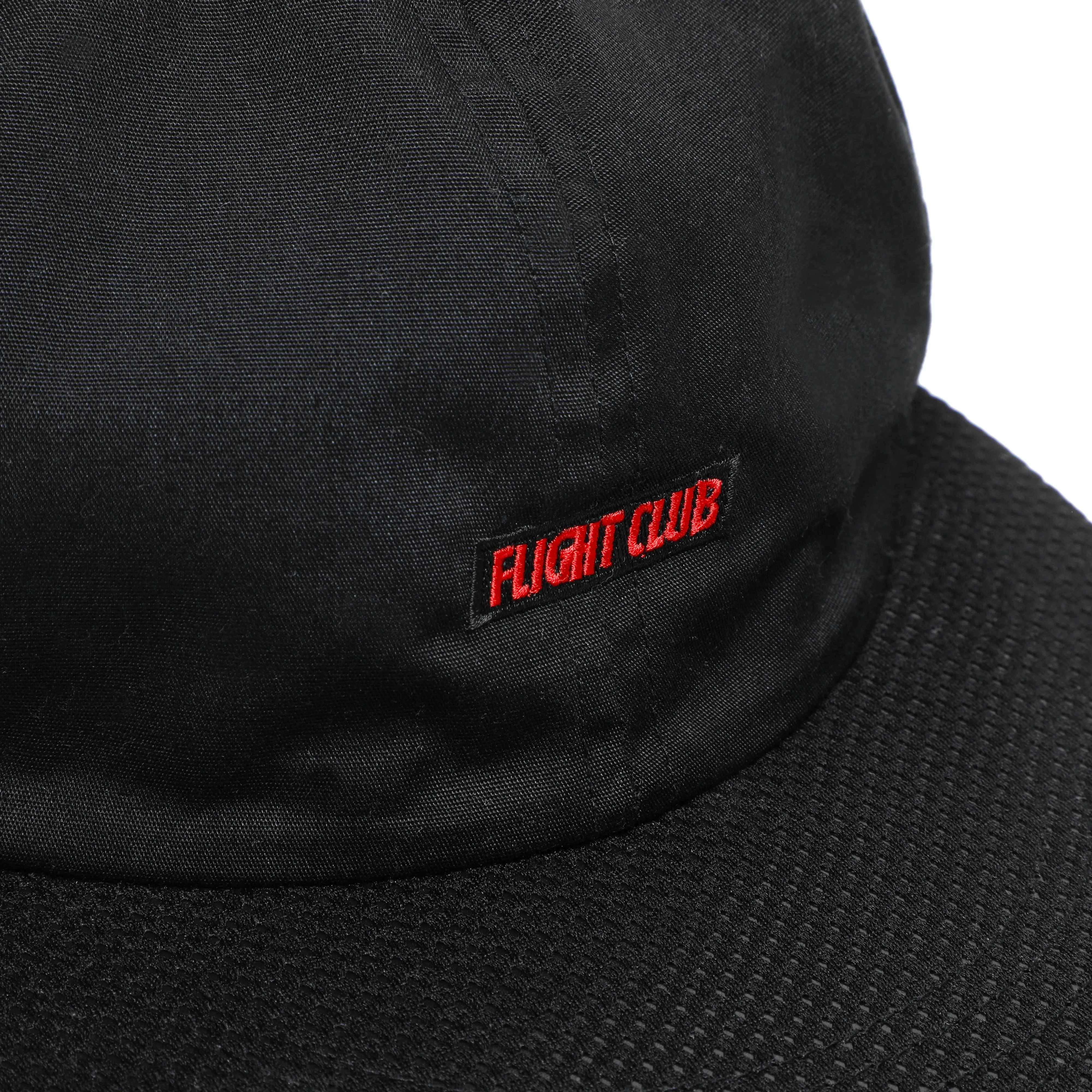 Flight Club Classic 6 Panel Cap, Black