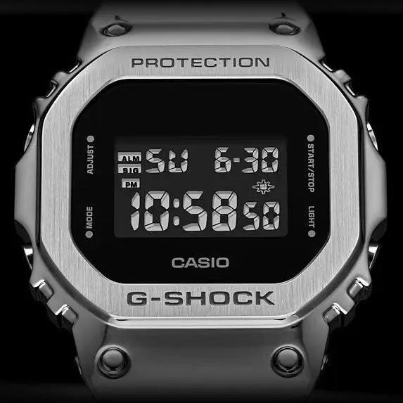 G-Shock Digital & Analogue G Steel Watch Metalized Series GM5600U-1D / GM-5600-1D