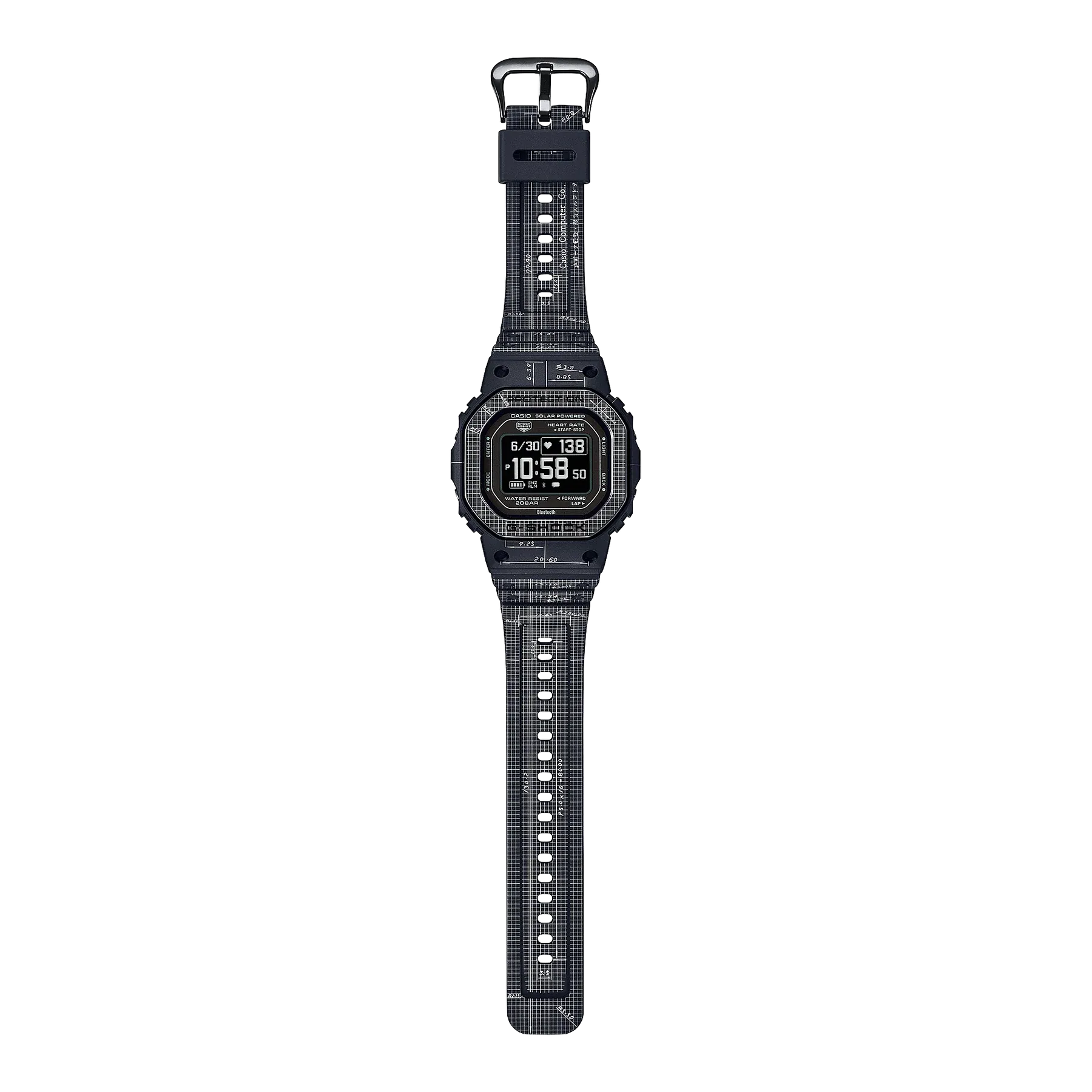 G-Shock Move Heart Rate Watch DWH5600EX-1D / DW-H5600EX-1D