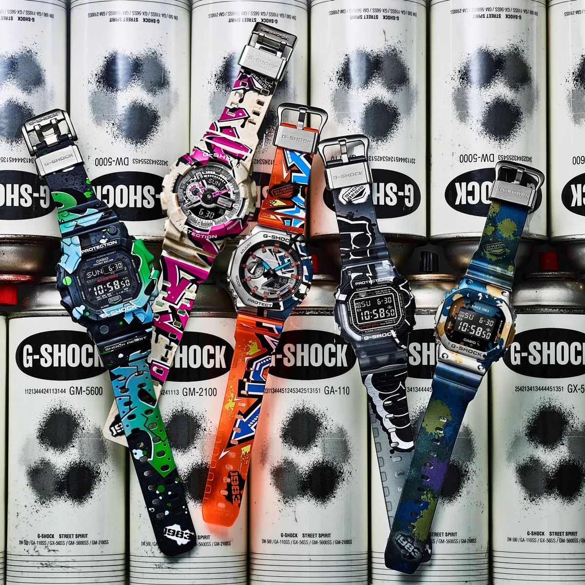 G-Shock Street Spirit Series GA110SS-1A