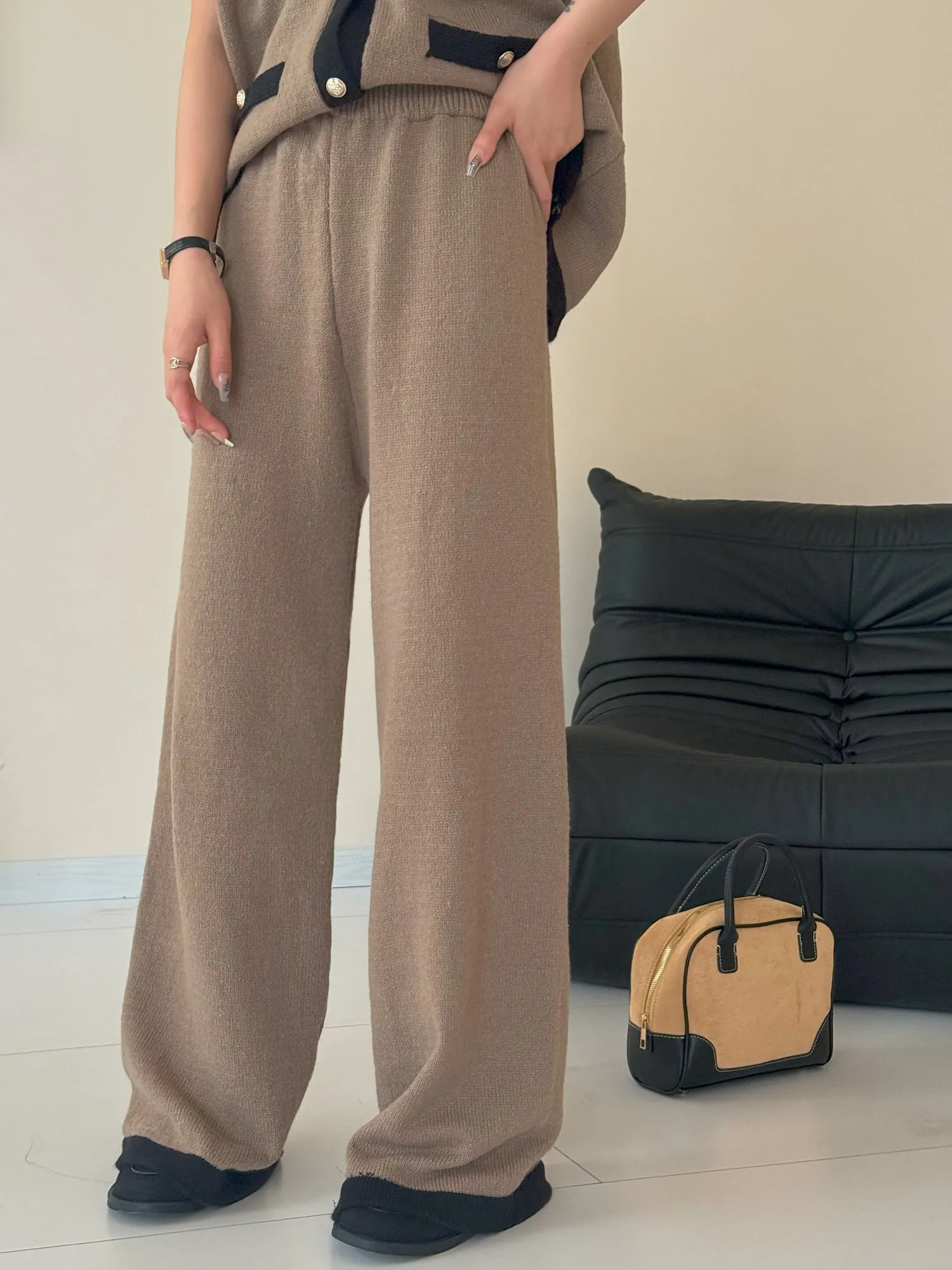 Geneva Three Piece Knit Suit