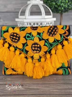 Girasoles Clutch