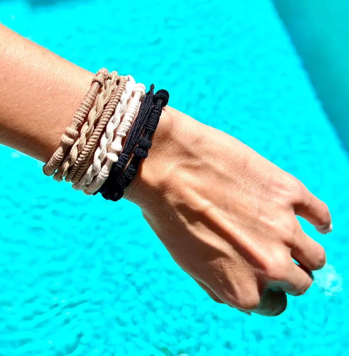 Gypsea Bands Tulum - SAND BLACK OFF WHITE